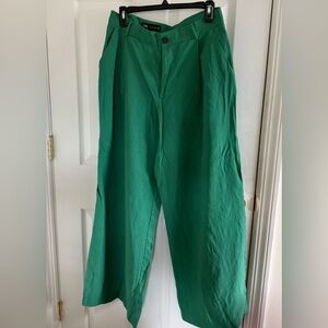 Zara Women's Green Pantsuit